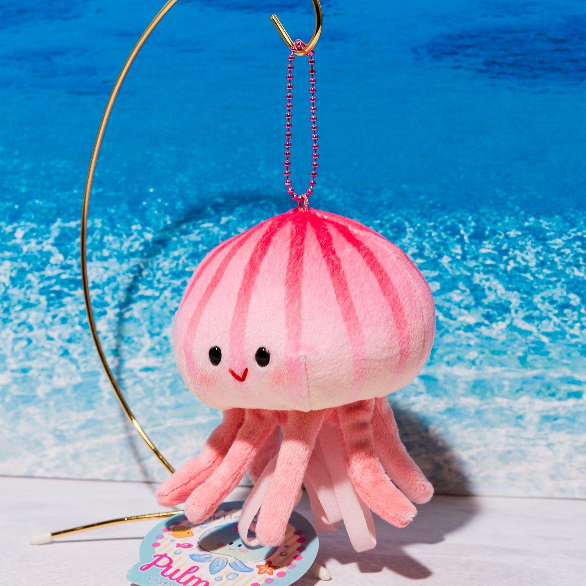 Подводная прогулка Медуза Пульмо Талисман Брелок Красная Медуза